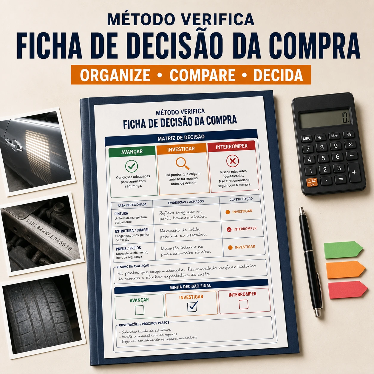 Ficha de Decisão da Compra